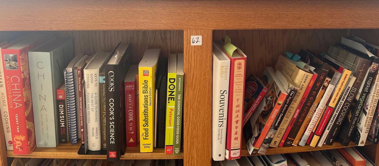 Lot Of Cookbooks, Many On Asian Cuisine (1 of 3)