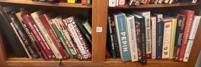 Lot Of Cookbooks, Many On French & Chinese Cooking