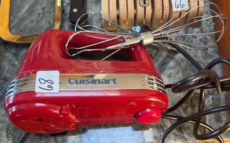 Red Cuisinart Hand Mixer