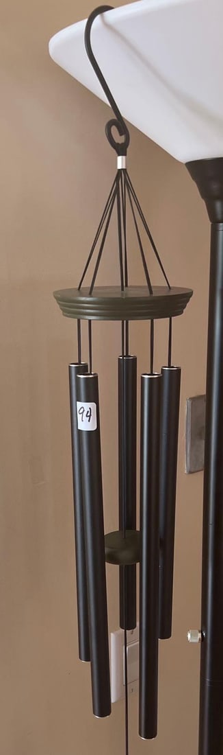 Black Metal Wind Chime (1 of 3)
