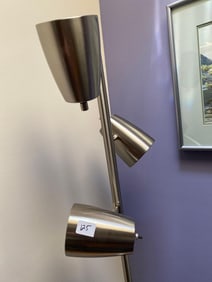 Adjustable Three Light Floor Lamp