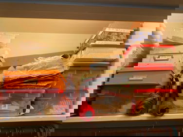 Large Lot Of Gift Wrapping Paper, Ribbon, & Materials