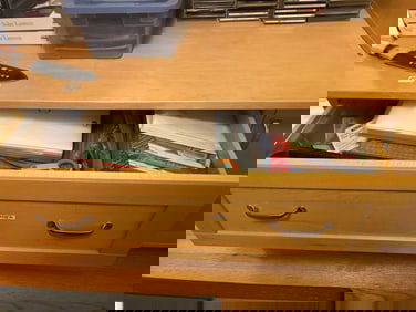 Drawer Of Office Supplies