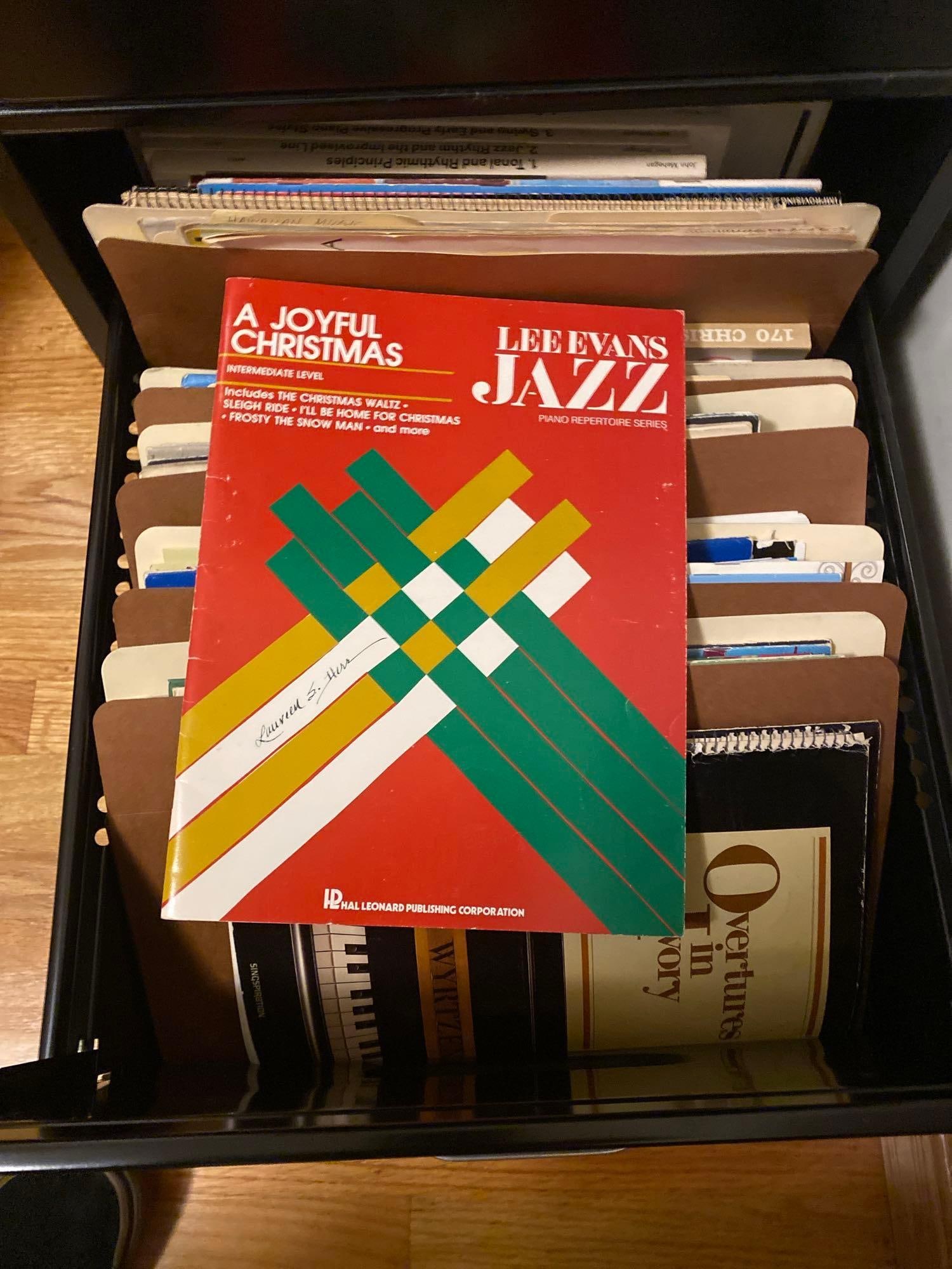 Three Drawers Of Sheet Music: Three Drawers Of Sheet Music Pick-Up will be Thursday Aug 8th & Saturday Aug 10th from 11:00-4:00. Shipped items must have shipping arranged by Saturday, Aug 10th. Items not picked up or without shipp