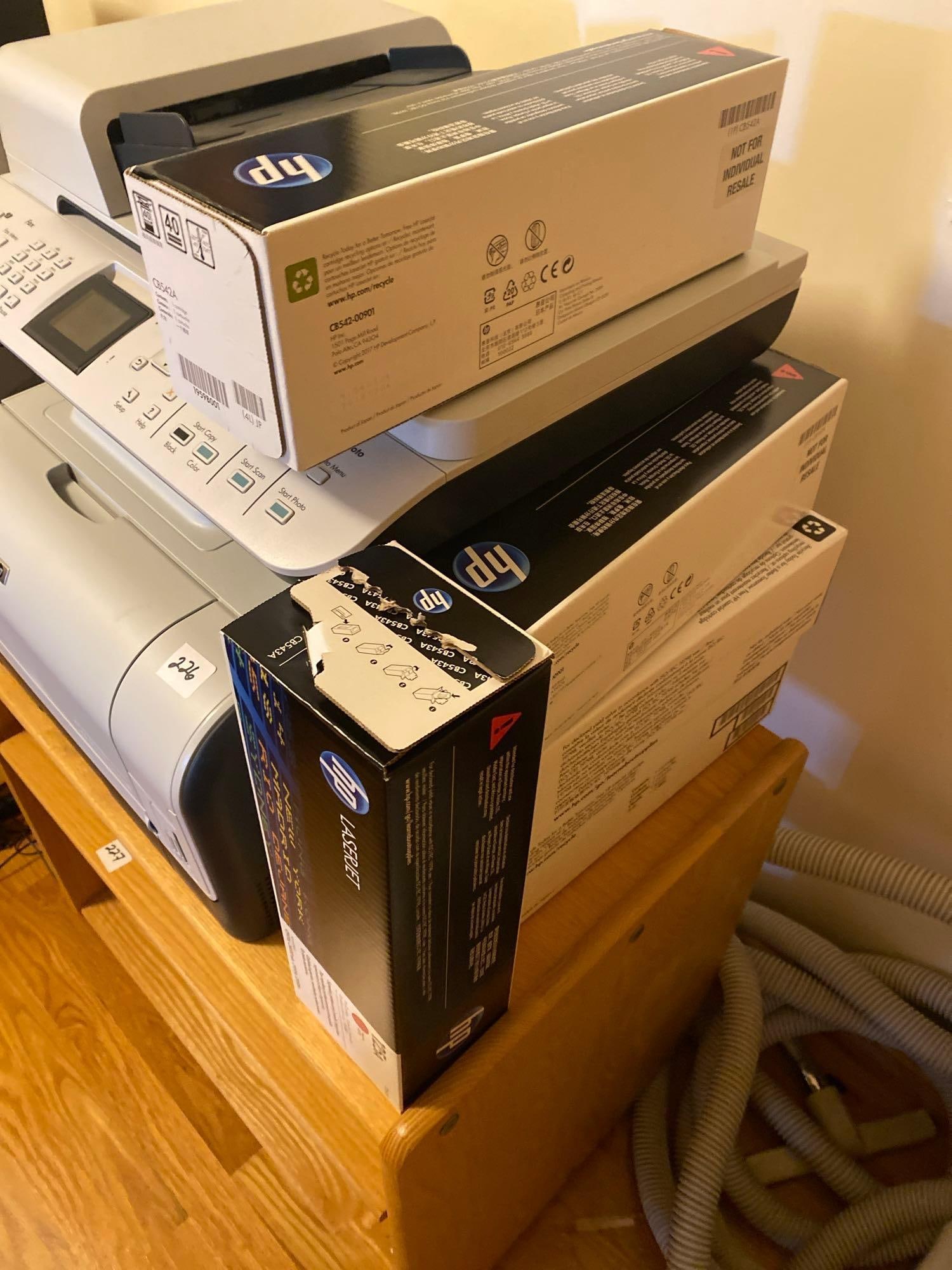 Hp Laser Jet Printer With Ink Cartridges (1 of 1)