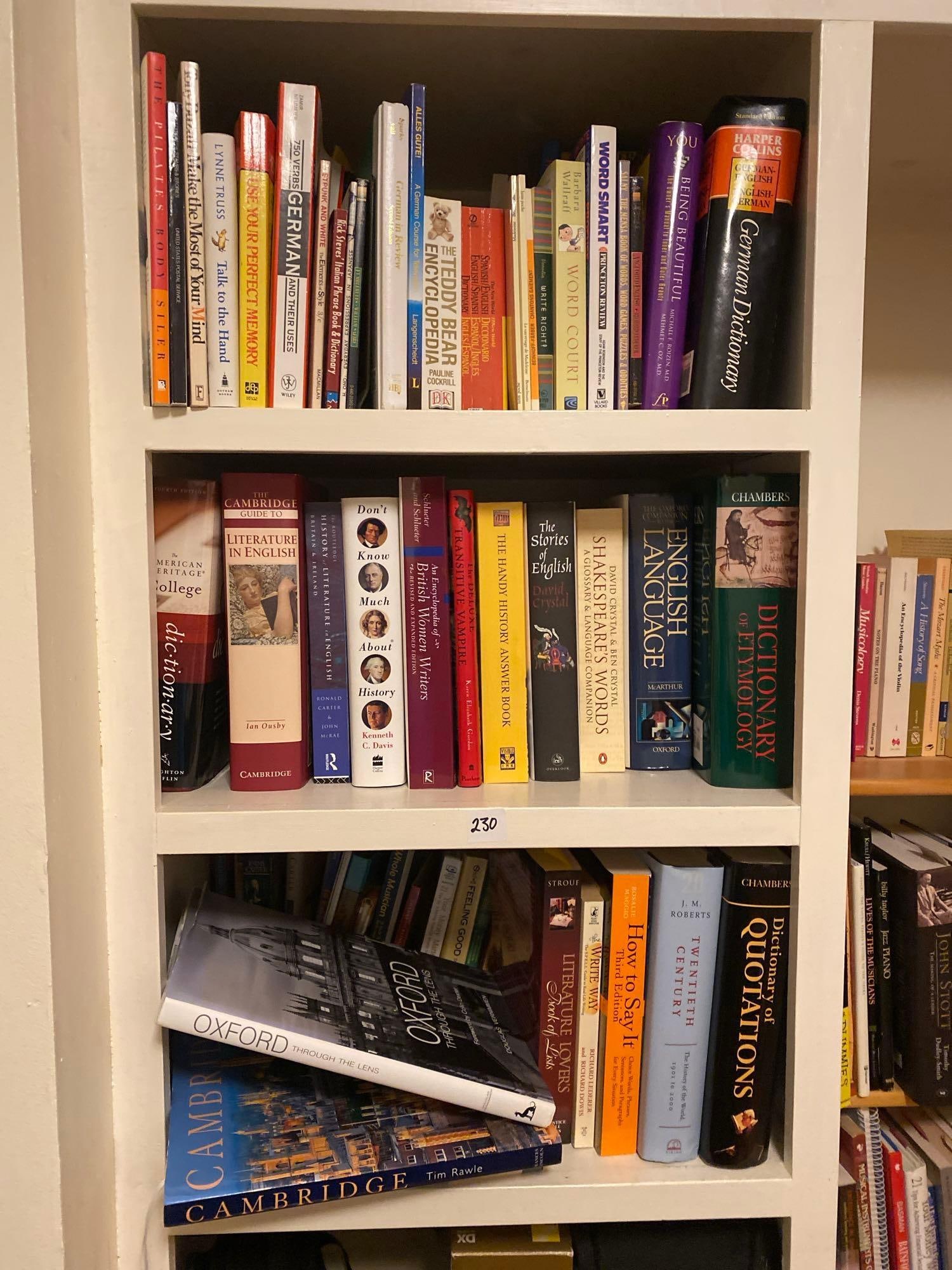 Three Shelves Of Books (1 of 5)