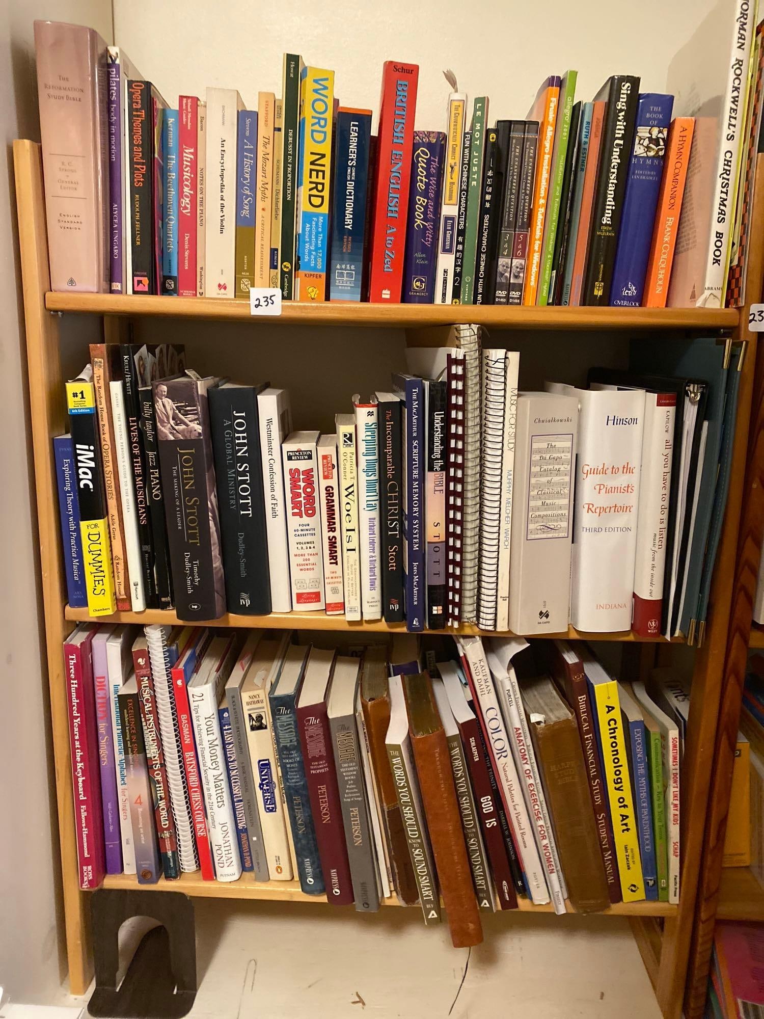 Large Lot Of Books (1 of 4)
