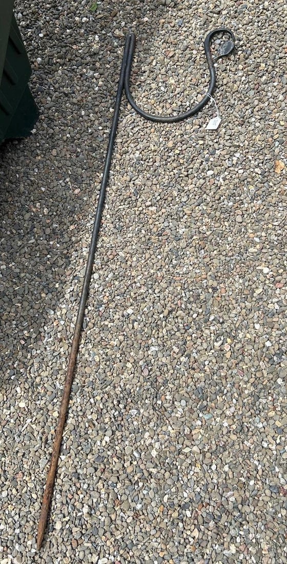 Wrought Iron Garden Plant Hook (1 of 2)