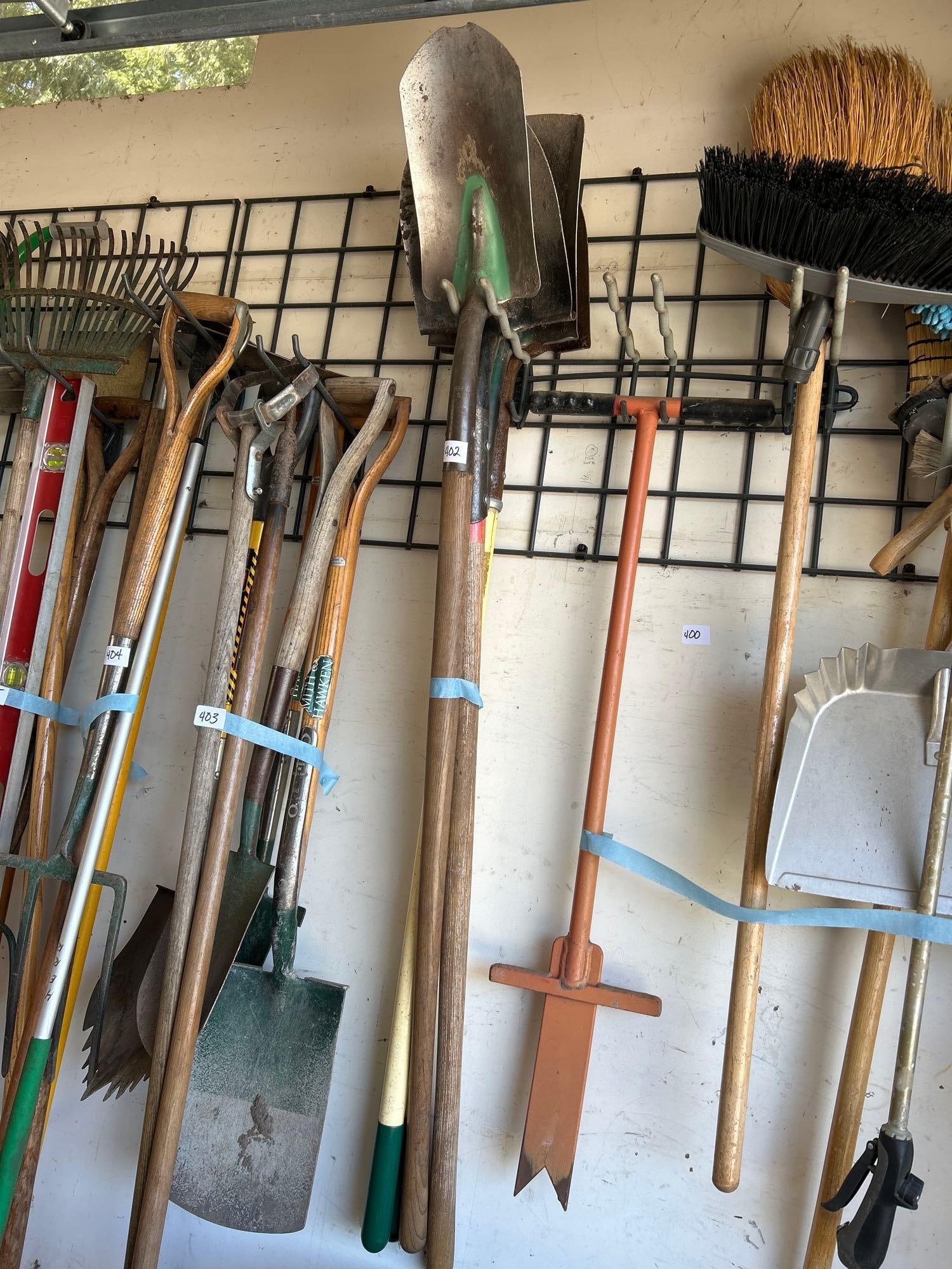 Lot Of Four Shovels: Lot of four shovels Pick-Up will be Thursday Aug 8th & Saturday Aug 10th from 11:00-4:00. Shipped items must have shipping arranged by Saturday, Aug 10th. Items not picked up or without shipping by th