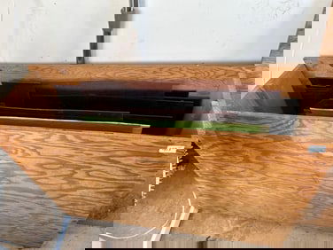 Large Crate Of Glass Panels, For Stained Glass Art