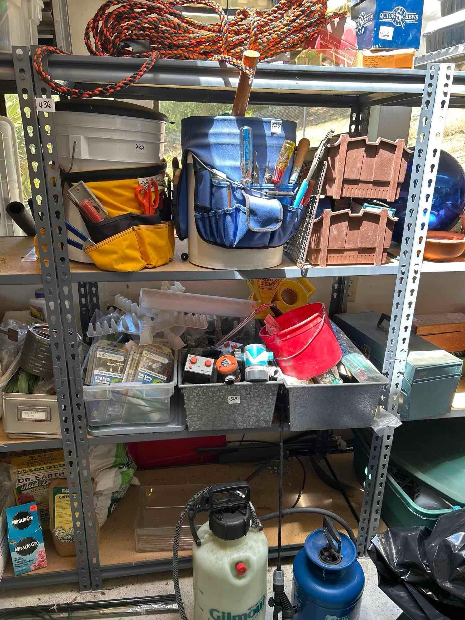 4 Tier Shelf 5 X 3 Ft: 4 tier shelf 5 x 3 ft Pick-Up will be Thursday Aug 8th & Saturday Aug 10th from 11:00-4:00. Shipped items must have shipping arranged by Saturday, Aug 10th. Items not picked up or without shipping by 