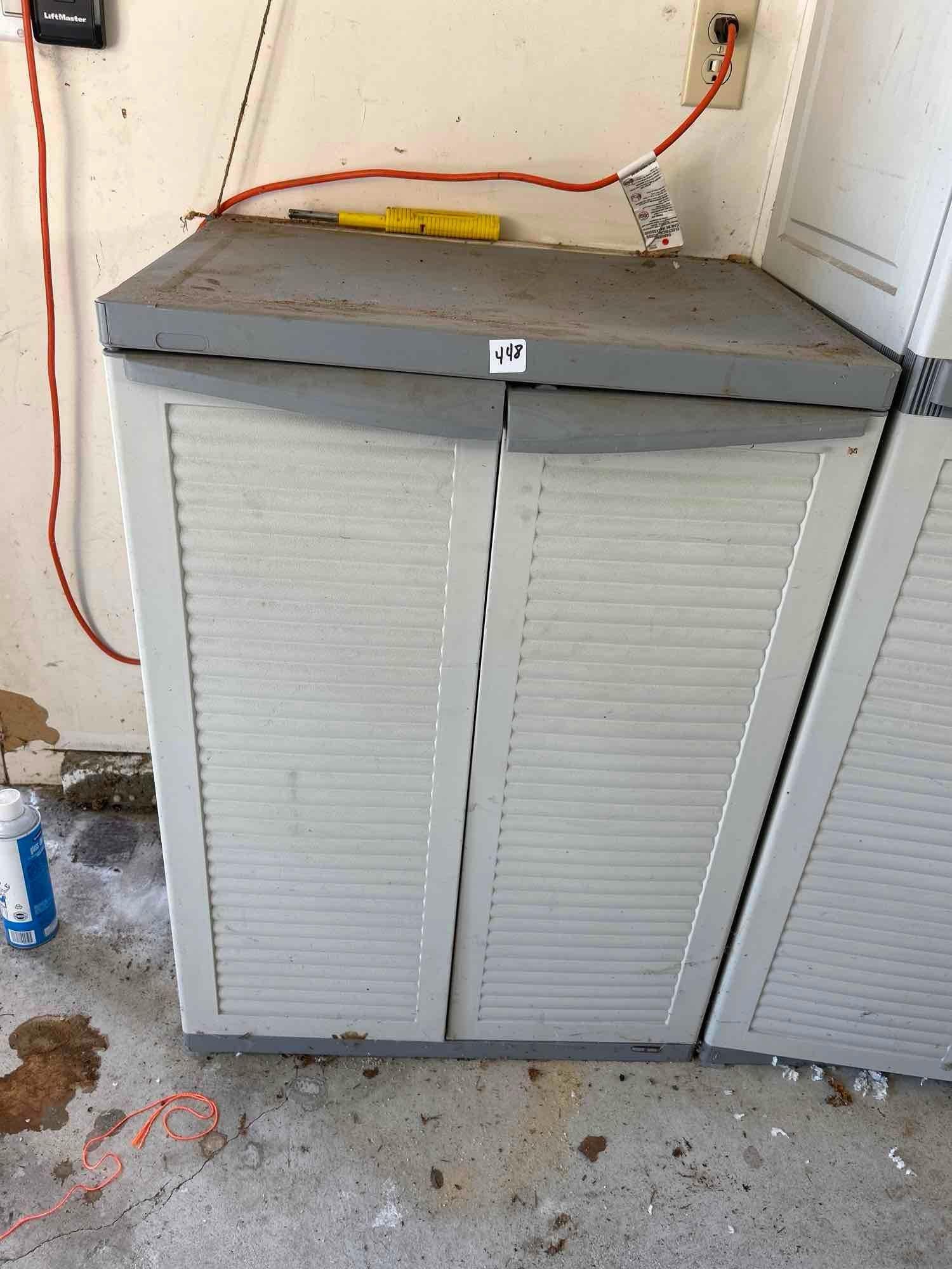 Short Black & Decker Double Door Cabinet (1 of 2)