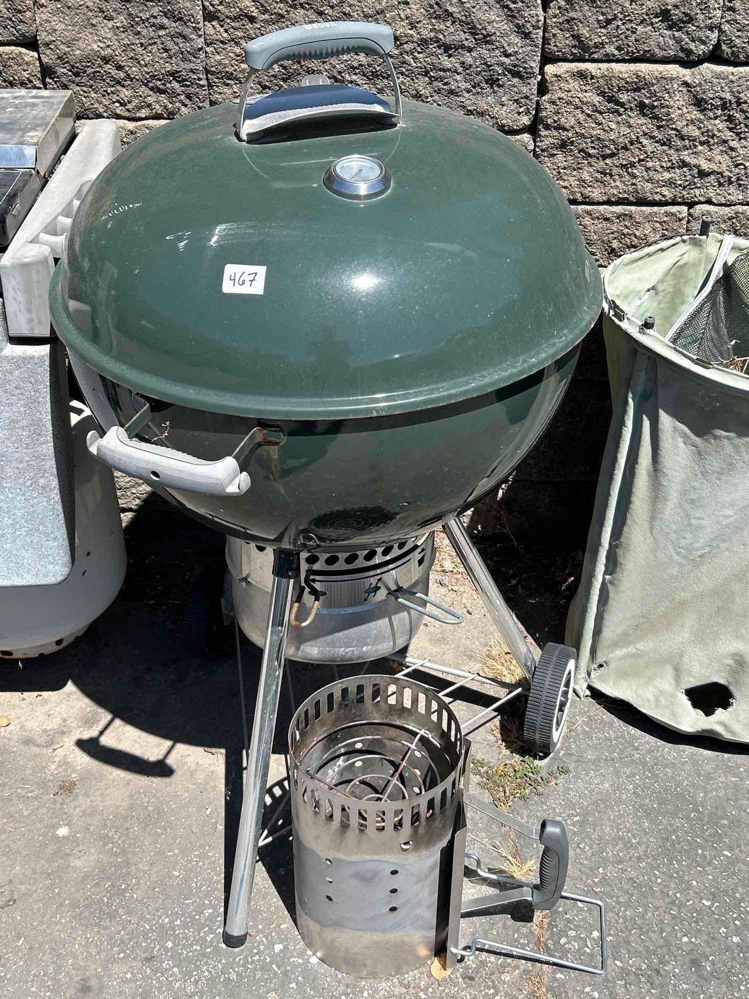 Webber Charcoal Grill With Chimney (1 of 6)
