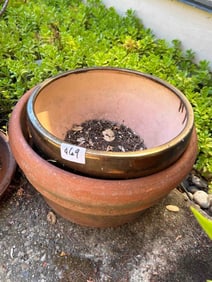 Two Terra Cotta Pots