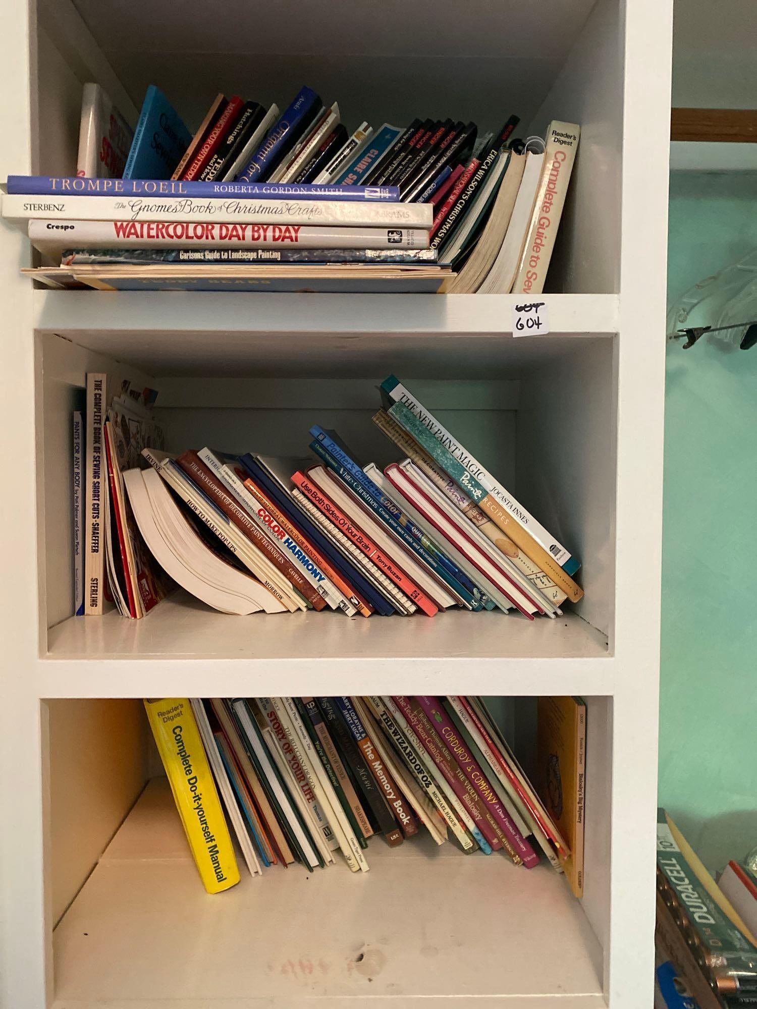 Large Lot Of Books, Most On Arts & Crafts (1 of 5)