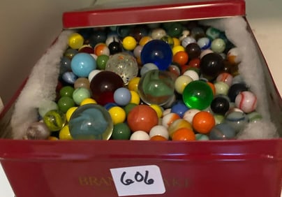Collection Of Vintage Marbles