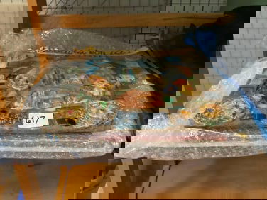 Two French Mosaic Plaques