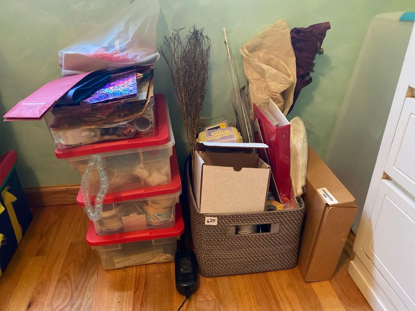 Lot Of Gift Wrapping & Arts And Crafts Materials (1 of 6)