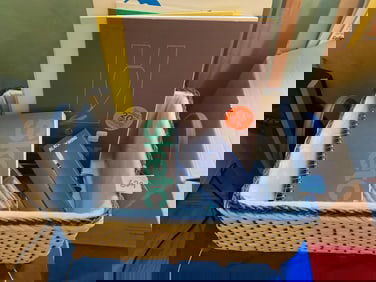 Basket Of Art Supplies