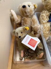 Three Steiff Teddy Bears