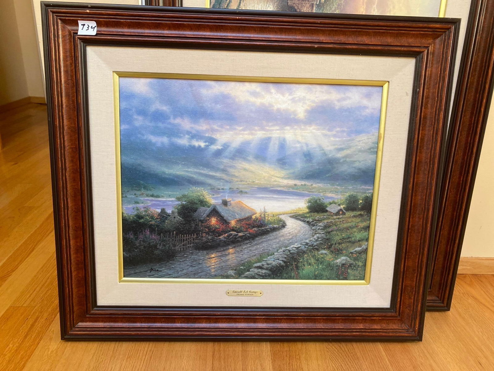 Emerald Isle Cottage, Thomas Kinkade Print (1 of 4)