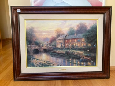 Lamplight Inn, Lamplight Lane Iii, Thomas Kinkade Print