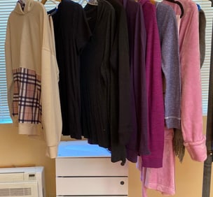 Lot Of Loungewear, Robe And Scarves, Including Juicy Couture