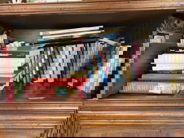 Shelf Of Books On Musical Subjects