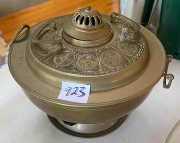 Asian Brass Brazier