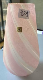 Iwata Tokyo Japanese Art Glass Vase