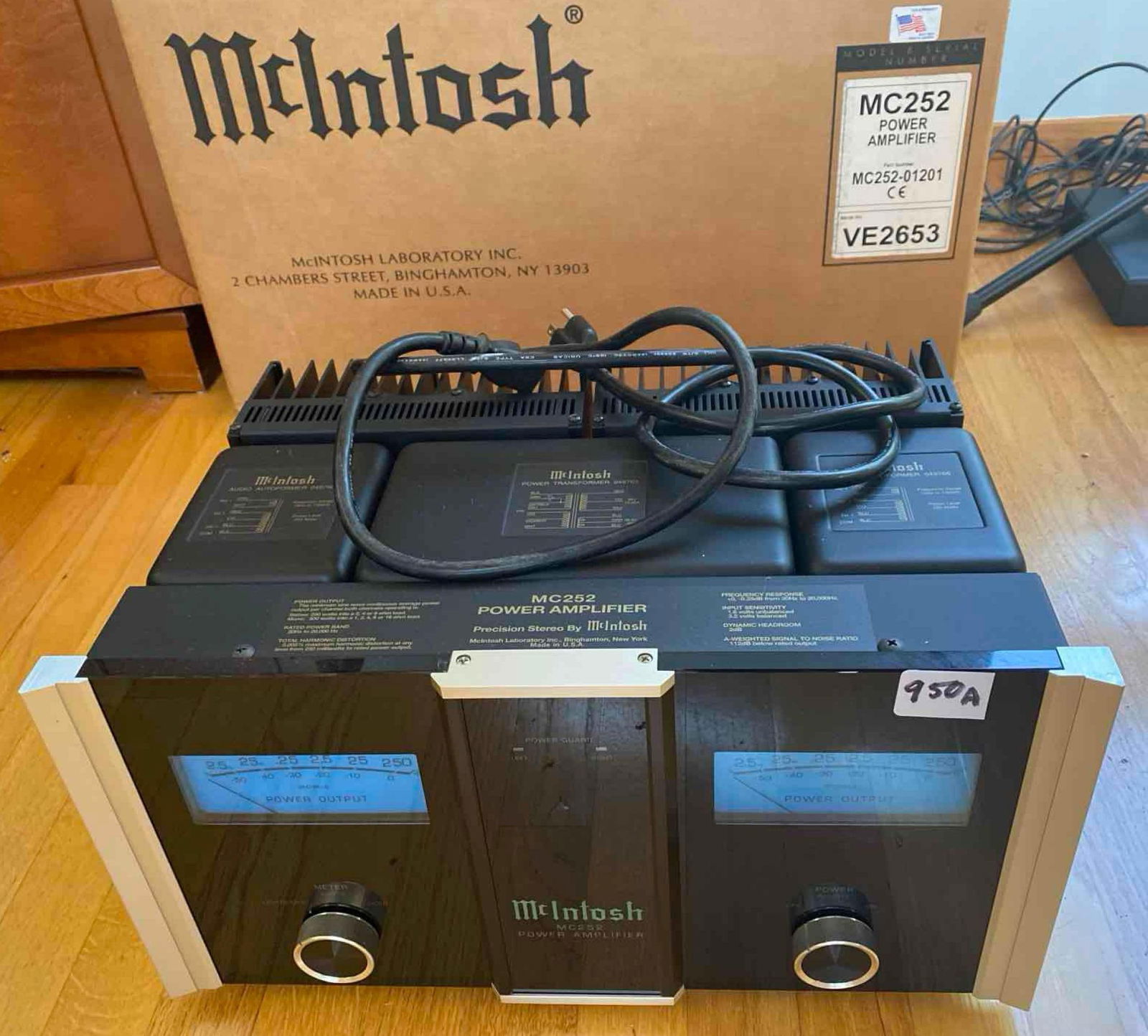 Mcintosh Mc252 Power Amplifier (1 of 4)