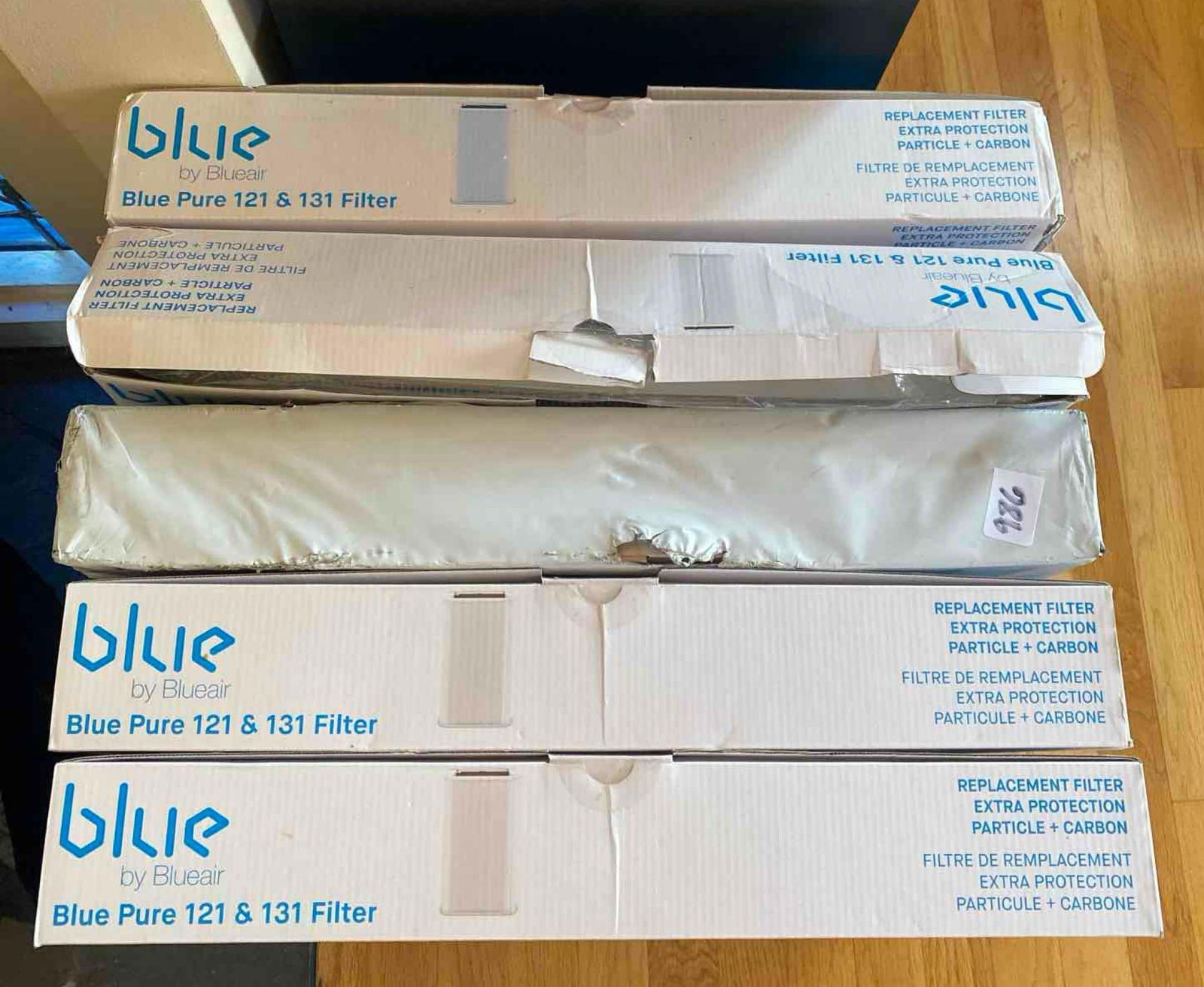 Five Blue Air Purifier Filters (1 of 3)