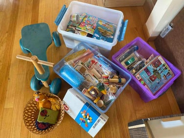 Toys, Stickers, And Children'S Books