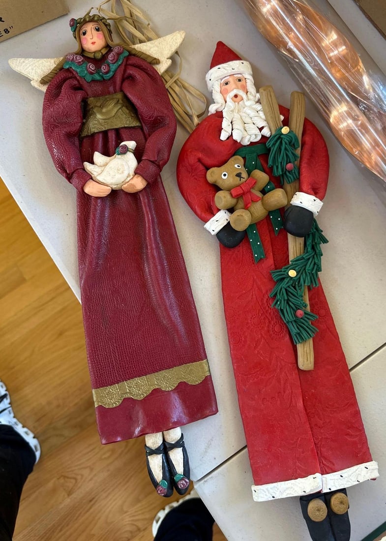 Two Cynthia Madrid Designed Christmas Decorations (1 of 4)