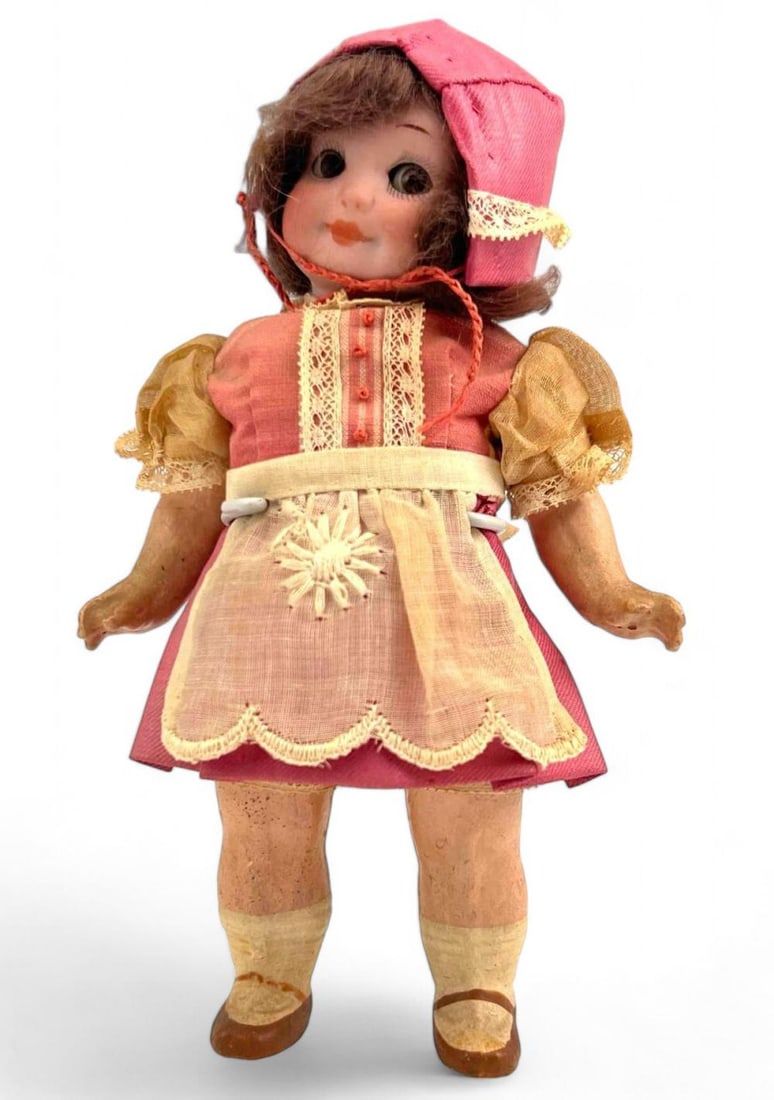 Armand Marseille "Nobbi Kid" Bisque Head Googly Doll (1 of 14)