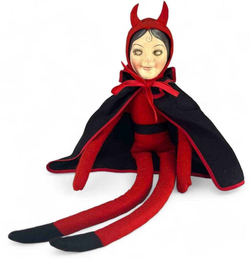 Art Deco Devil Boudoir Doll (1 of 9)