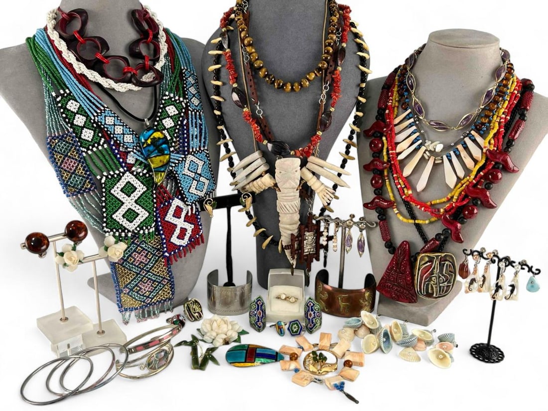 Costume Tribal Jewelry Lot (1 of 15)