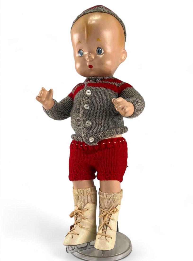 Effanbee Skippy Composition Ice Skater Doll (1 of 12)