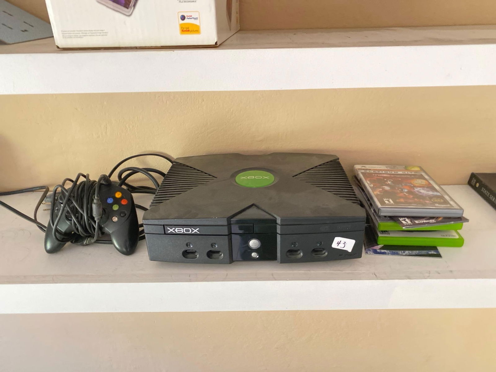 Xbox With Controller & Games (1 of 11)