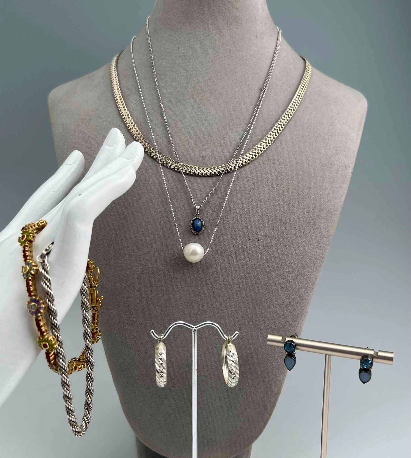 Sterling Silver Jewelry Lot (1 of 8)