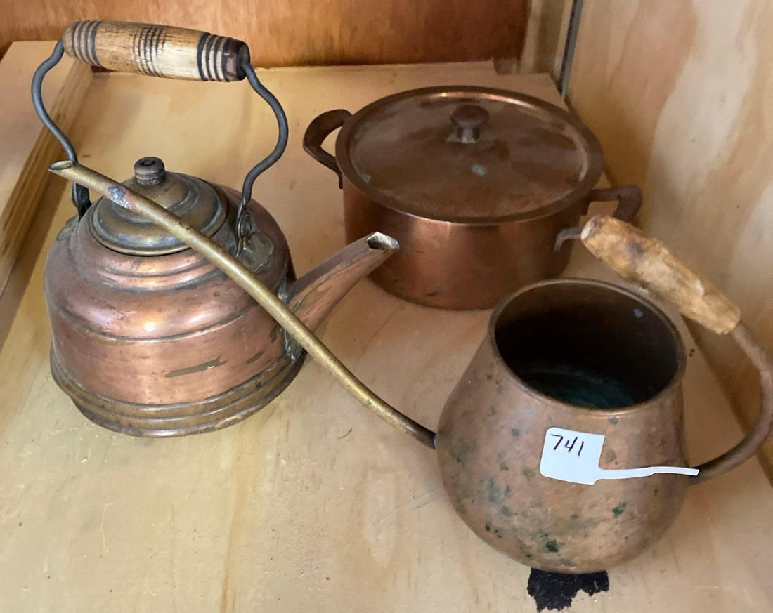 Copper Pot & Kettles (1 of 4)
