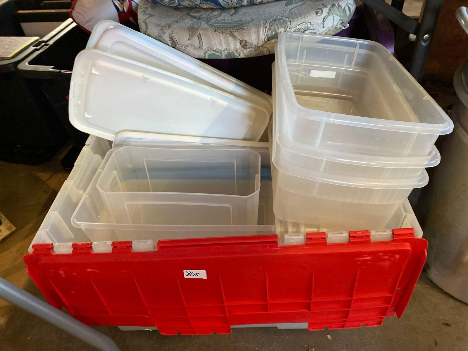 Plastic Storage Bins (1 of 1)