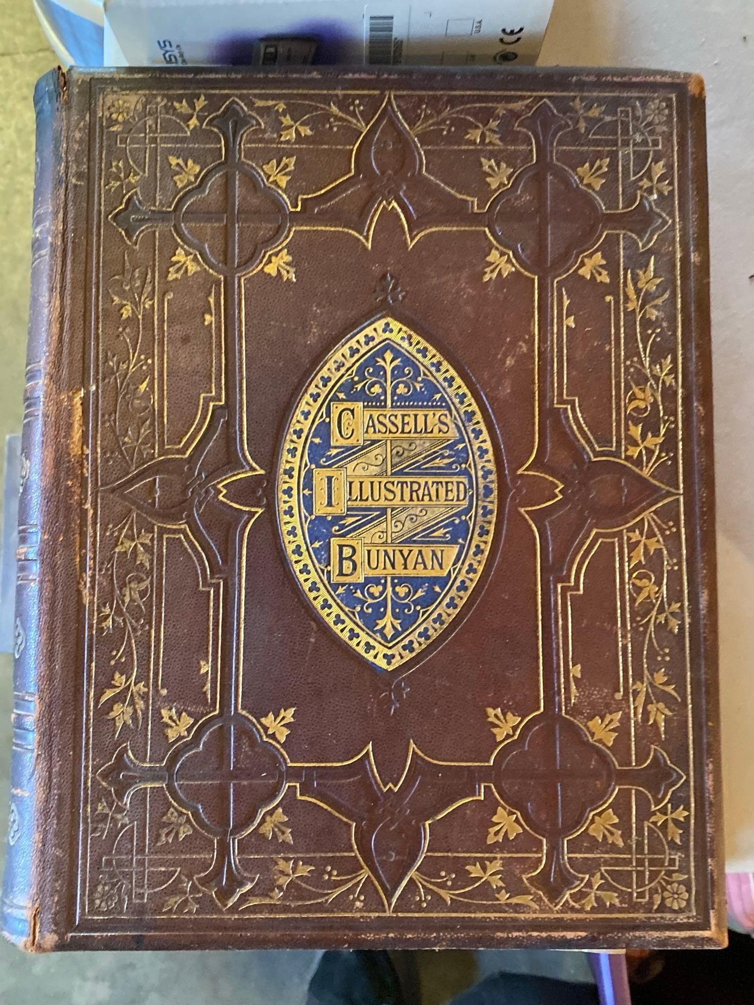 The Pilgrims Progress And The Holy War, John Bunyan, Illustrated, Cassel Peter & Galpin (1 of 4)