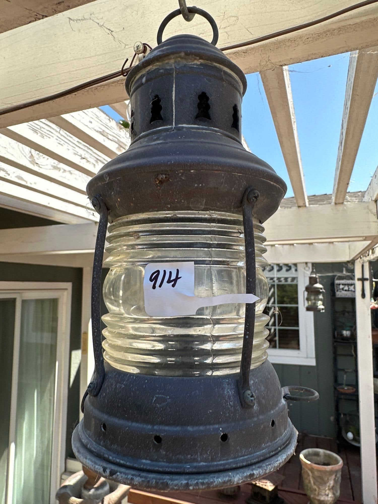 Nautical Lantern: Nautical lantern.