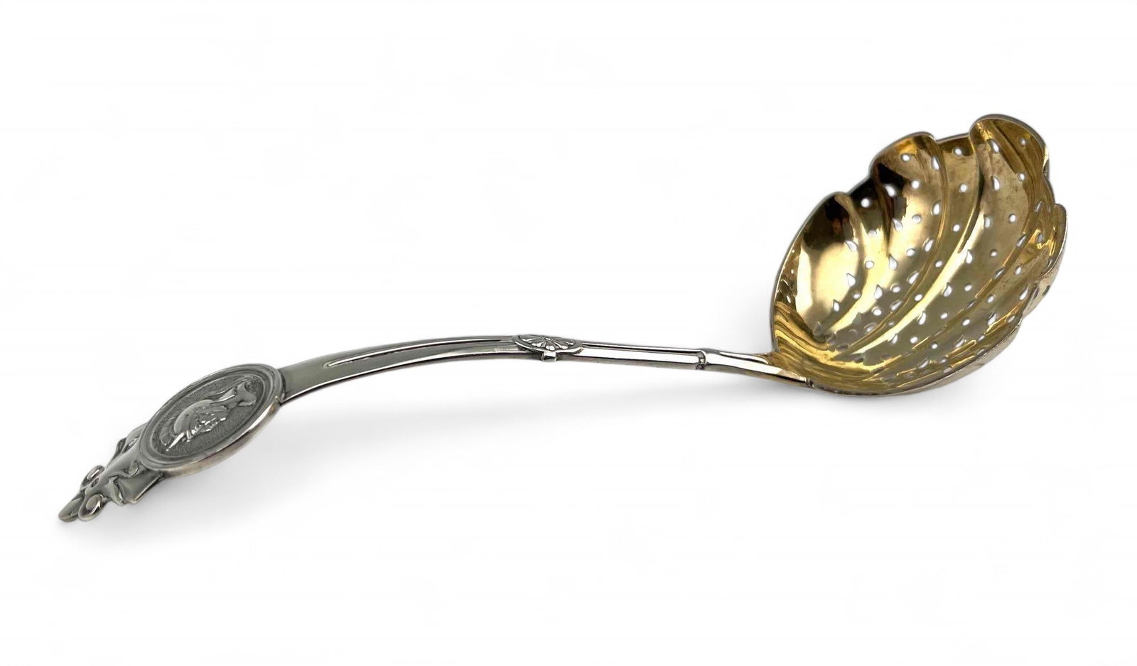 19th Century Gorham For Tiffany & Co. Sterling Silver Medallion Ladle (1 of 9)