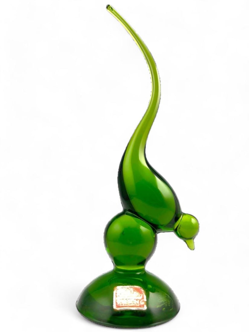 Mid Century Viking Art Glass Bird Figure (1 of 8)