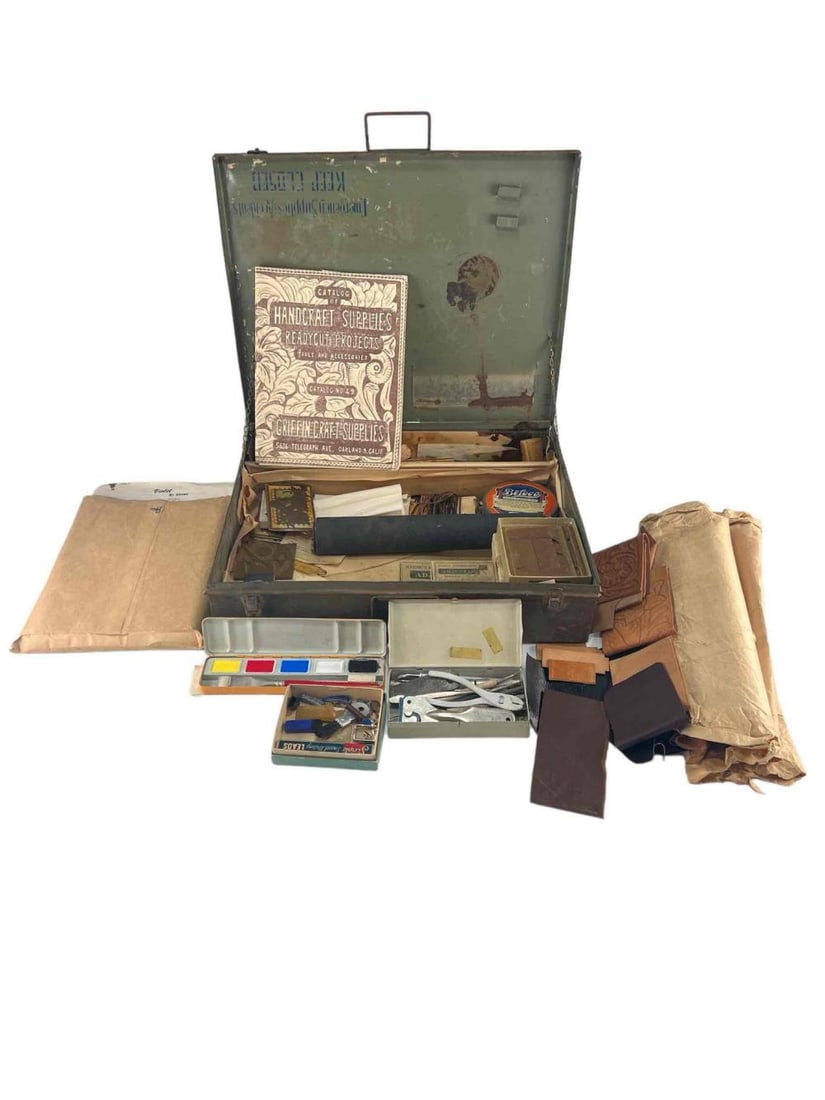 Vintage Leather Tooling Equipment (1 of 20)