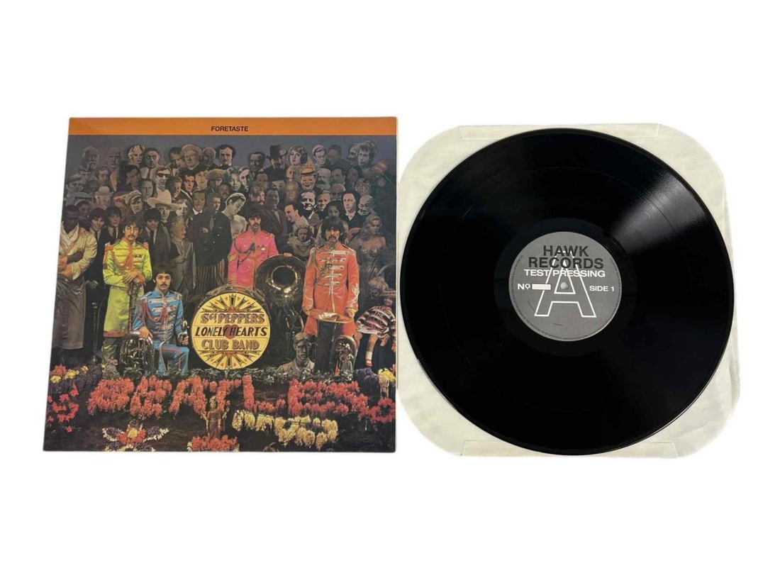 The Beatles Sgt. Pepper's Money Hearts Club Band, Hawk Records LP: Hawk Records The Beatles Vinyl LP SGT. Peppers Lonely Hearts Club Band.