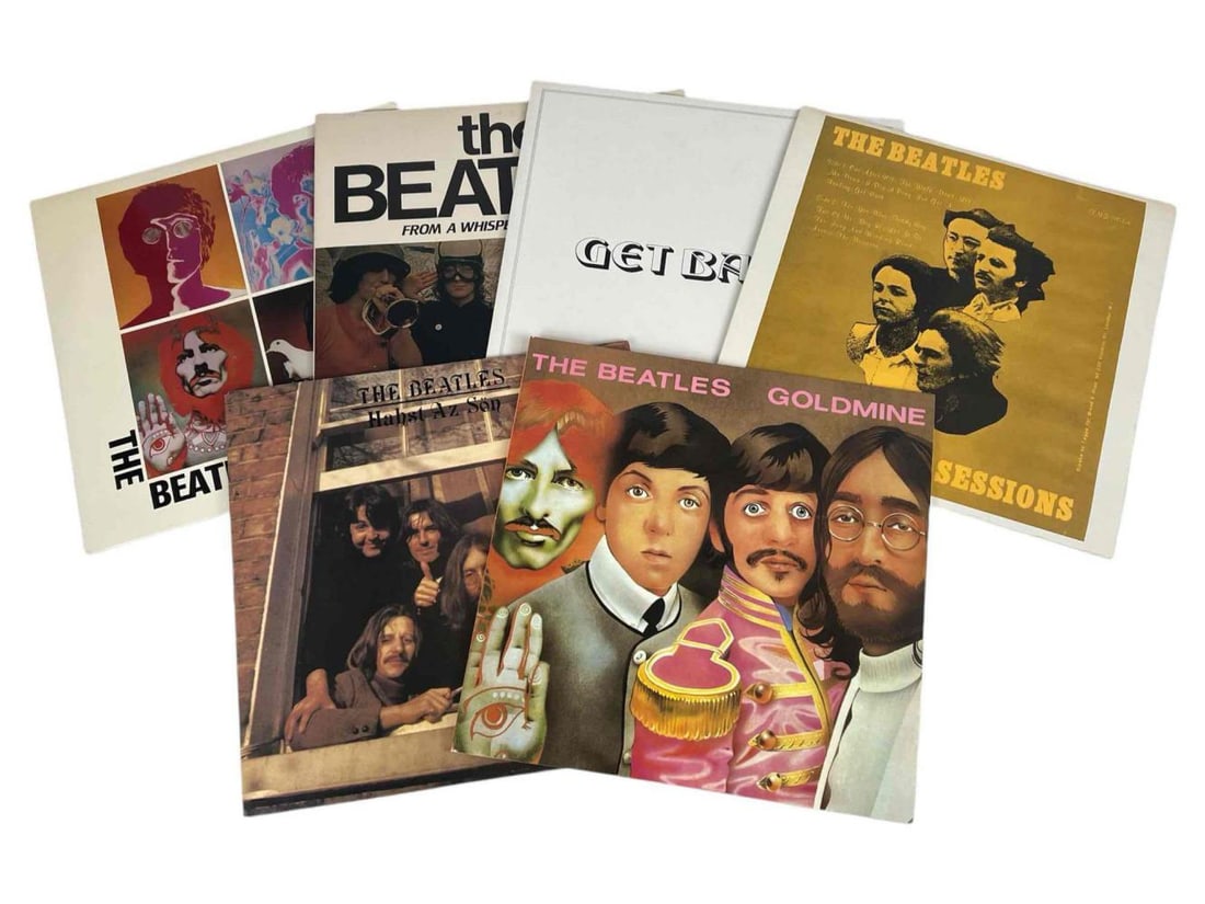 The Beatles Vinyl LP Records 1975-1979 (1 of 14)