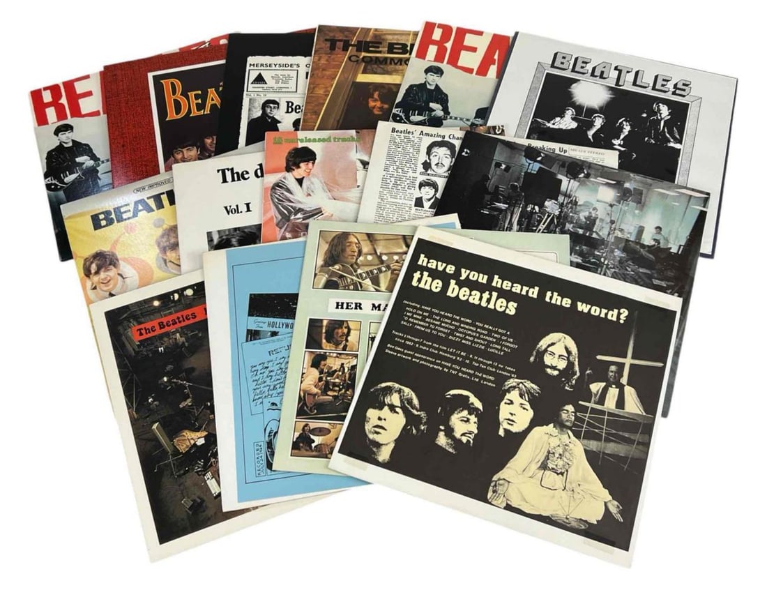 Large Lot Of The Beatles Vinyl LP Records (1 of 20)